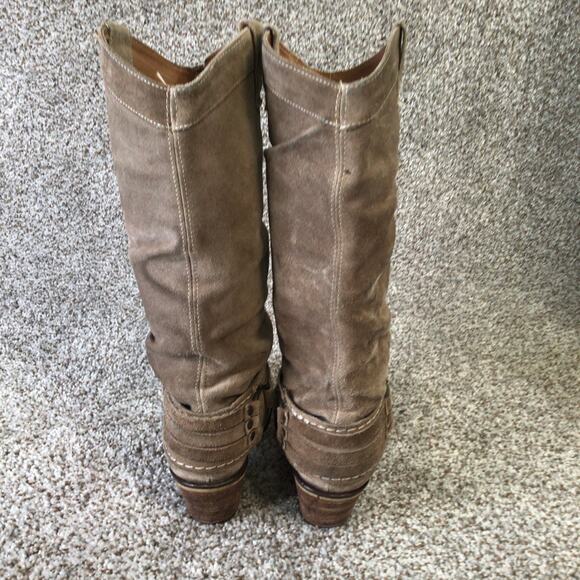 Steve Madden leather boots size 8 P-Diablo - Picture 4 of 14